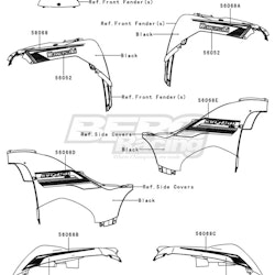 PATTERN,SIDE COVER,LH