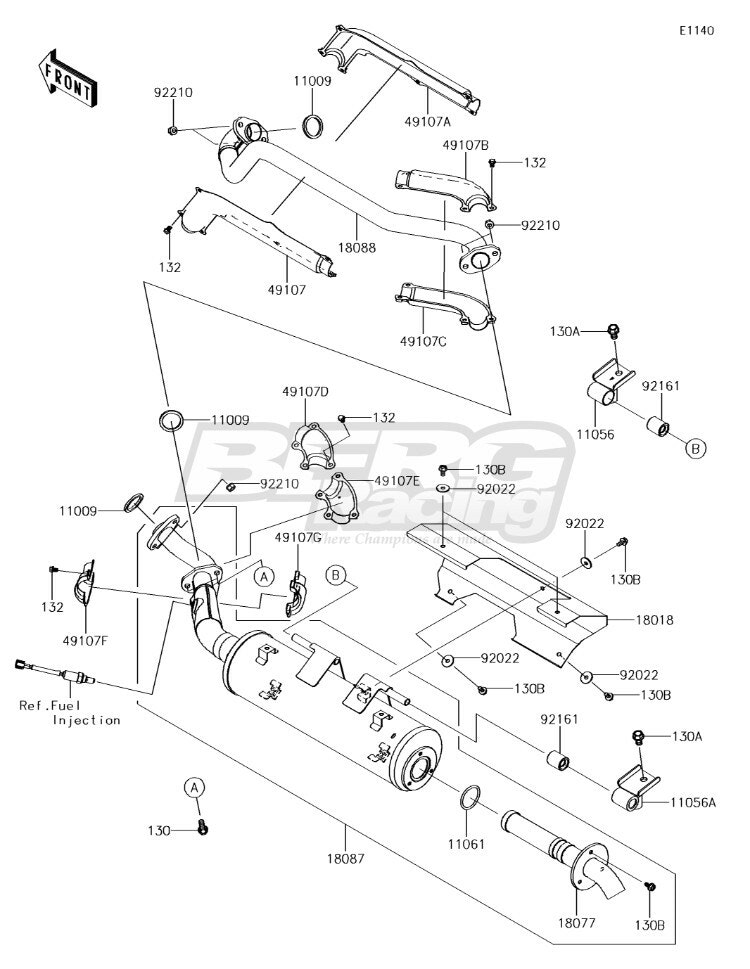 COVER-EXHAUST PIPE,FR,FR,RH