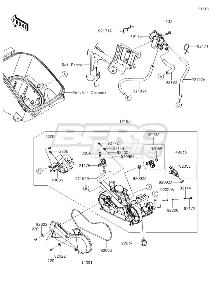 COVER,THROTTLE LINK