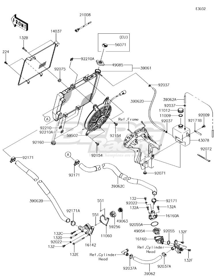 HOSE-COOLING,RADIATOR-PUMP