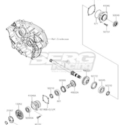 SHAFT,F/R OUTPUT