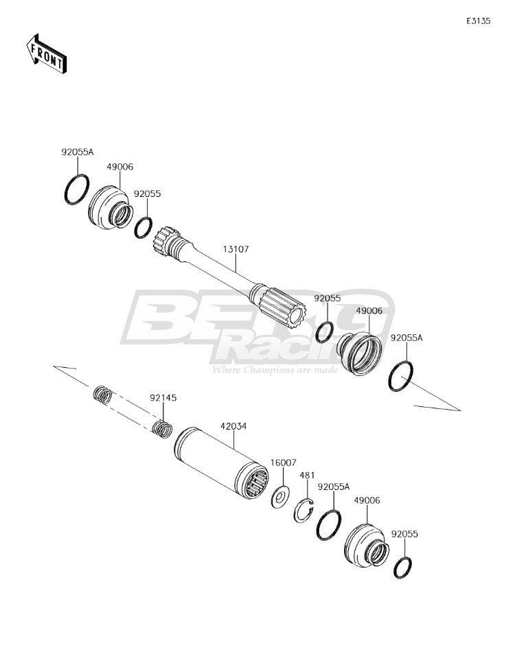 SEAT-SPRING,PROPELLER SHAFT