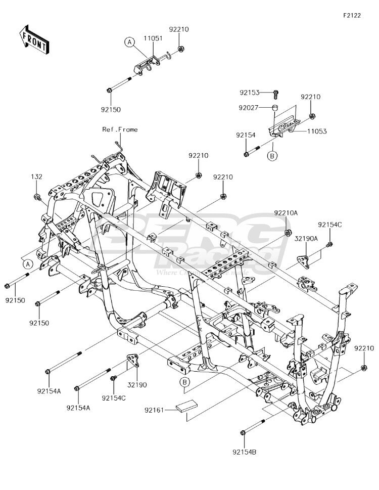 BOLT,FLANGED,12X190