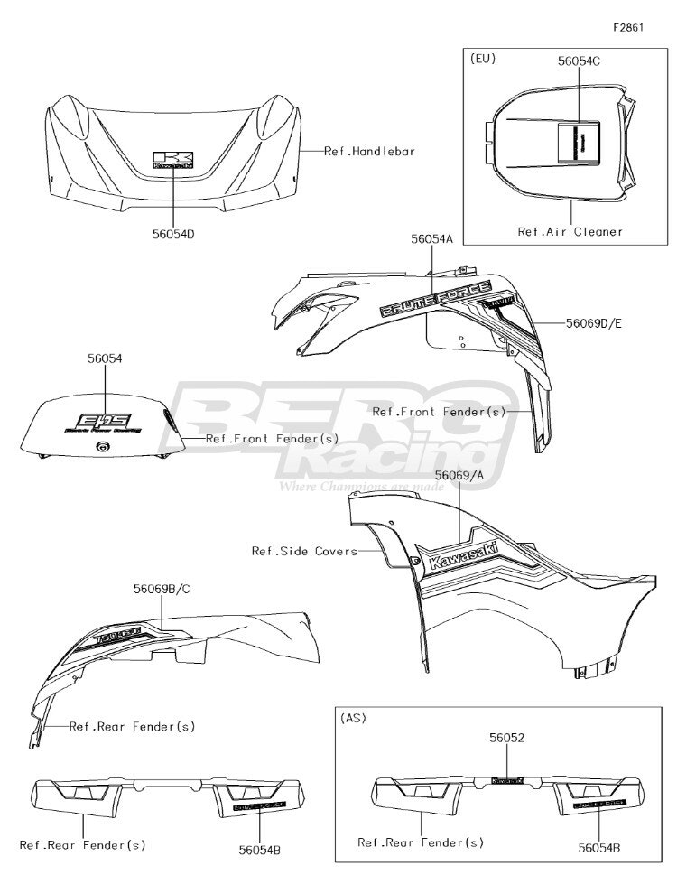 PATTERN,SIDE COVER,RH