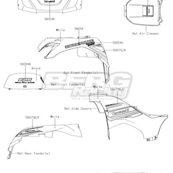 PATTERN,FR FENDER,LH