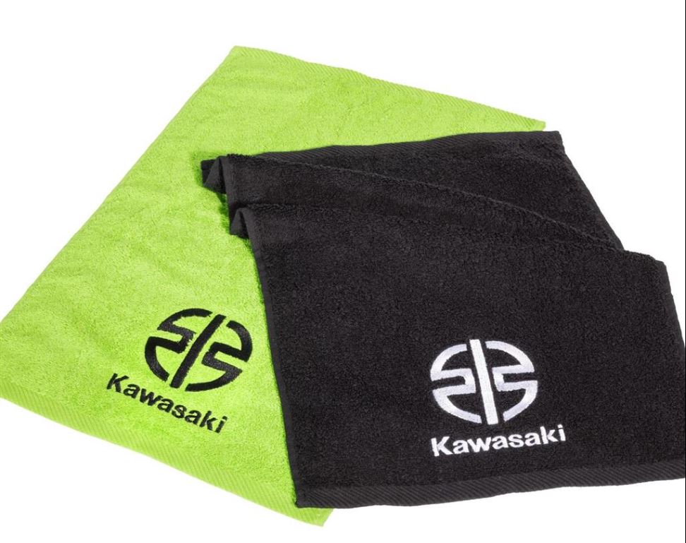 Kawasaki "gäst" handduk