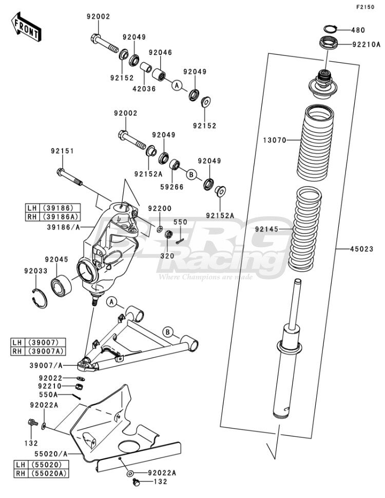 KNUCKLE ASSY,FR,RH