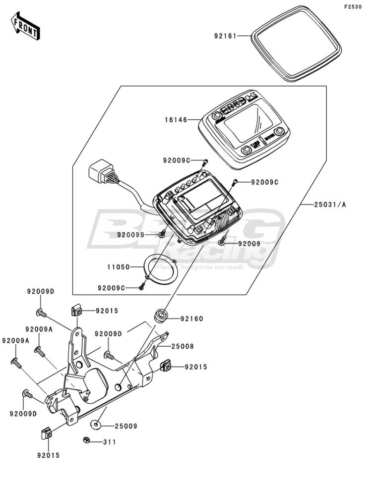 METER-ASSY ,MPH  UK