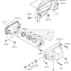 LENS-COMP ,HEAD LAMP ,RH