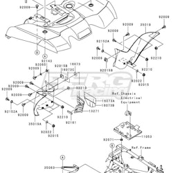 FENDER-REAR,L.GREEN