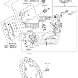 HOLDER-COMP-CALIPER,FR,LH