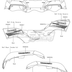 PATTERN,SIDE COVER,LH