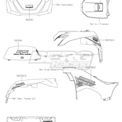 PATTERN,SIDE COVER,LH