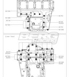 BOLT,FLANGED,7X50