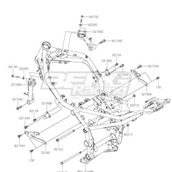 BRACKET-ENGINE,RH,F.S.BLACK