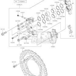 BOLT,FLANGED,8X30