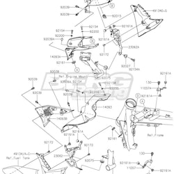 BRACKET-COMP,SHROUD,FR,RH