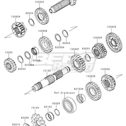 GEAR,INPUT 2ND,17T