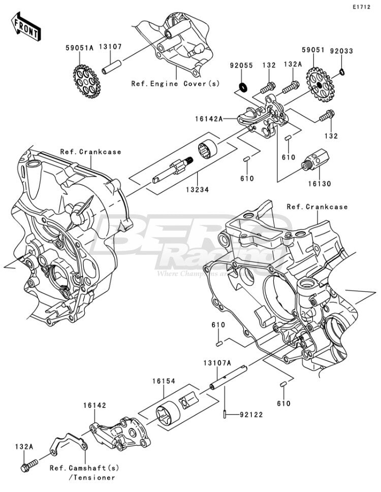 COVER-PUMP,OIL,RH