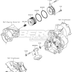 CAP,OIL FILTER