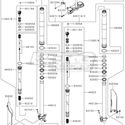 PIPE-FORK INNER,RH