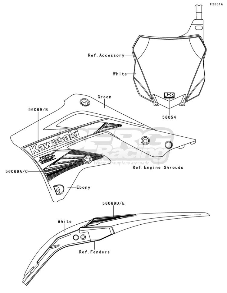 PATTERN,SHROUD,LWR,RH