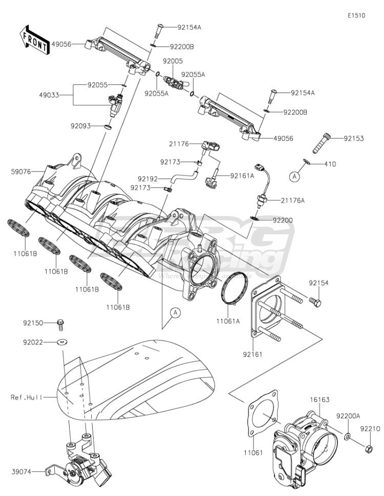 GASKET,THROTTLE