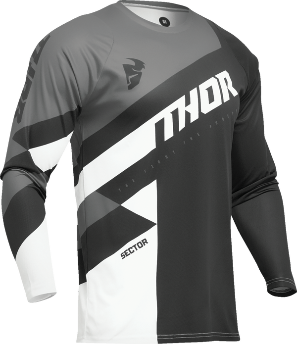 Thor Sector Checker Crosströja grå/svart