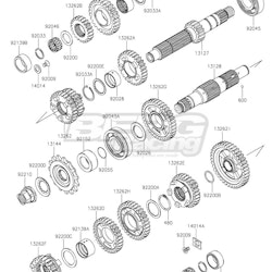 GEAR,INPUT 2ND,21T