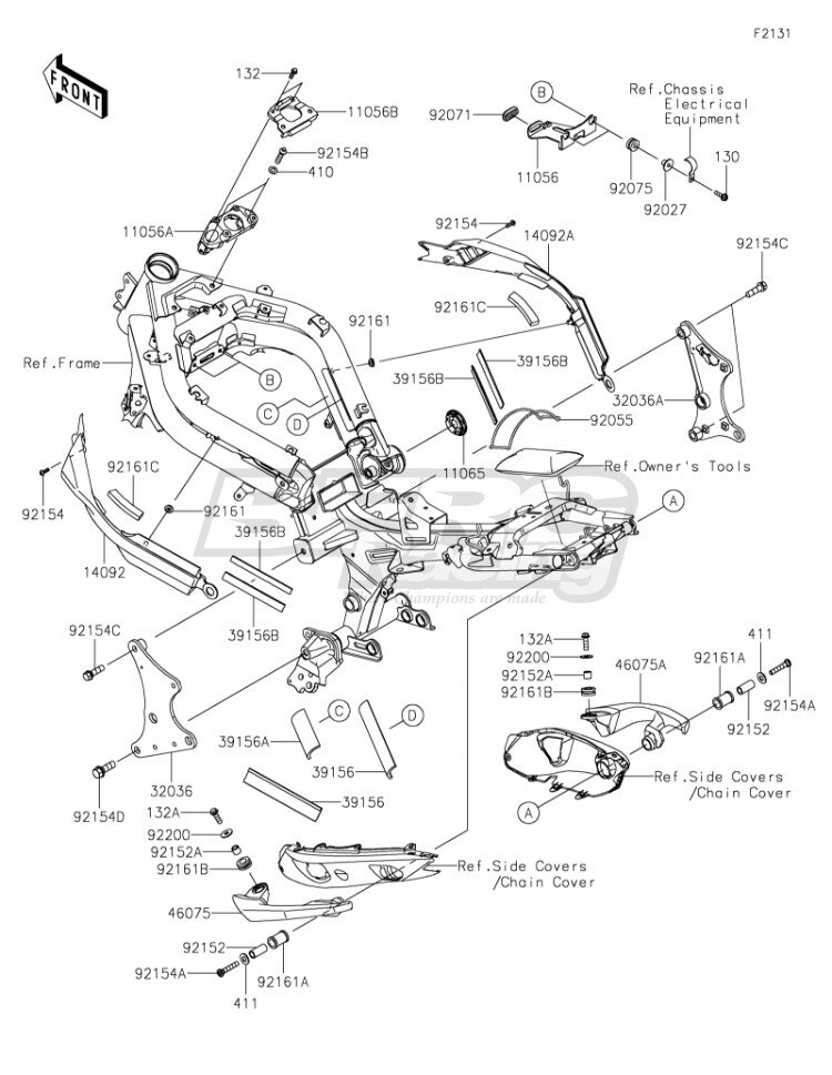 BRACKET-SWINGARM,LH