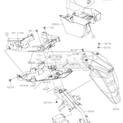 FENDER-REAR,RR