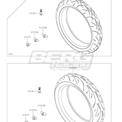 TIRE,FR,120/70ZR17(58W),D214F