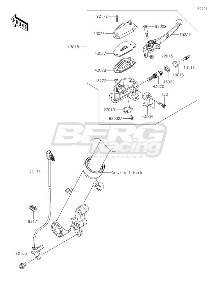 LEVER-COMP,FRONT BRAKE