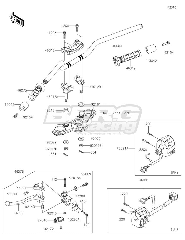 HOLDER-HANDLE,LWR,RH