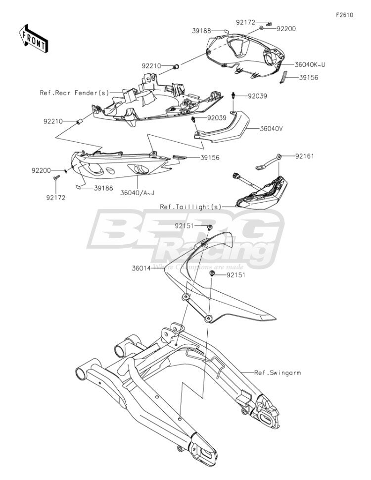 COVER-TAIL,LH,C.P.RED