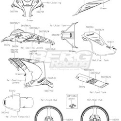 PATTERN,TAIL COVER,LH