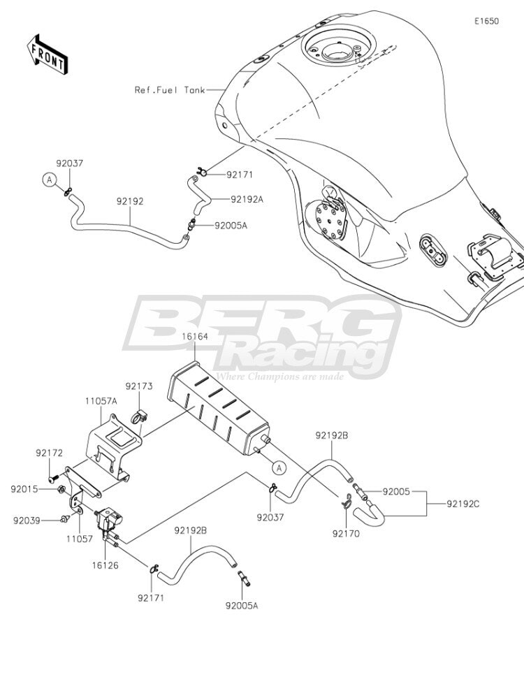 BRACKET,CANISTER