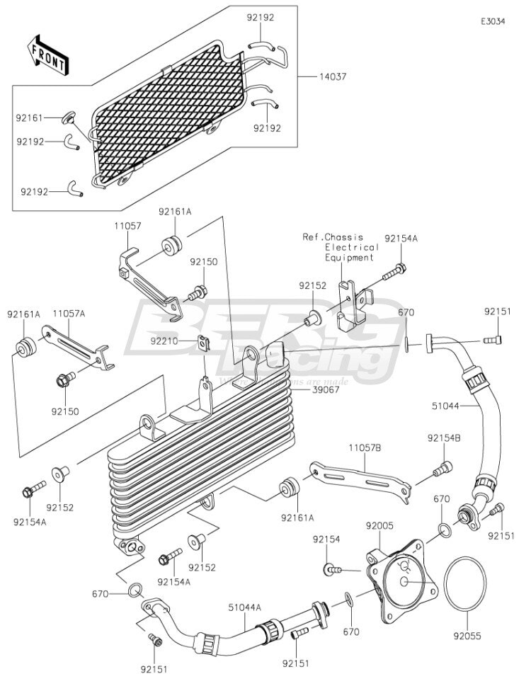 SCREEN,OIL COOLER