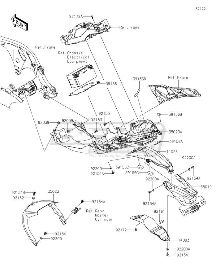 FENDER-REAR