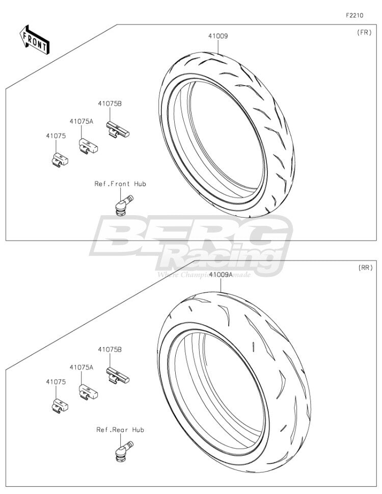 TIRE,FR,120/70ZR17(58W),RS11F