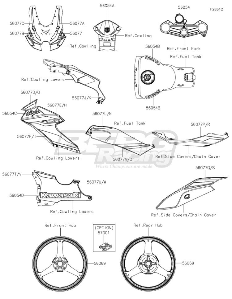 PATTERN,TANK COVER,RH,LWR