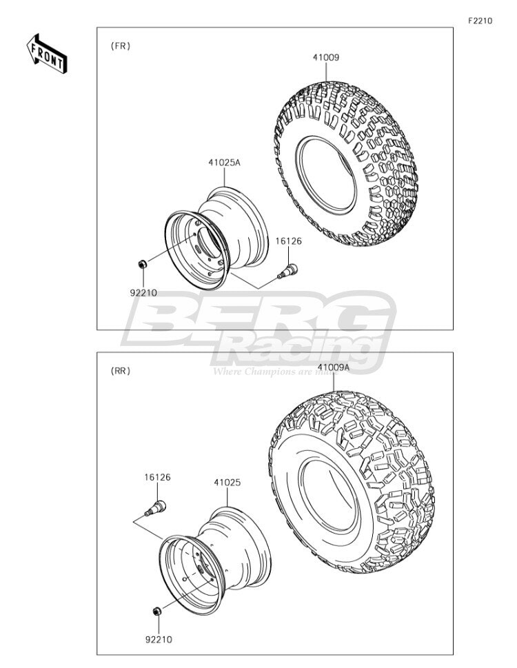 TIRE,RR,22X11.00-10,K968