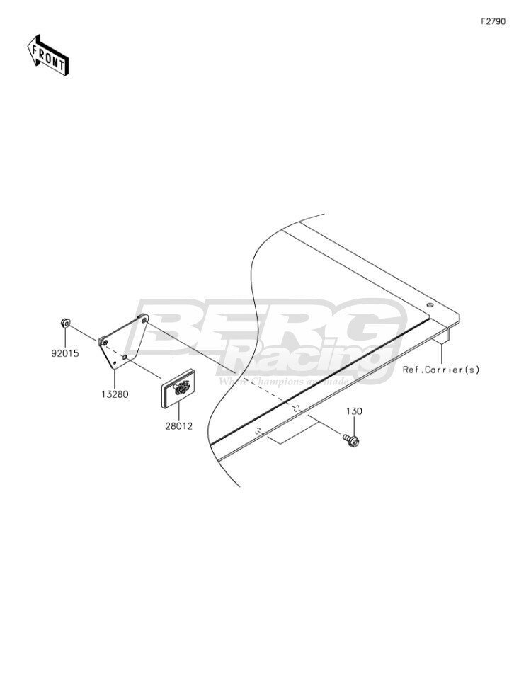 HOLDER,REFLECTOR