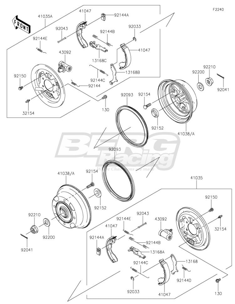 DRUM,REAR BRAKE