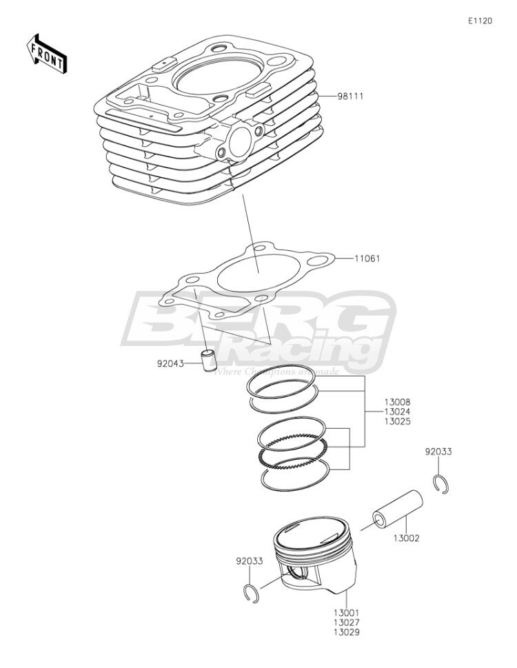 PISTON-ENGINE L,O/S,0.50