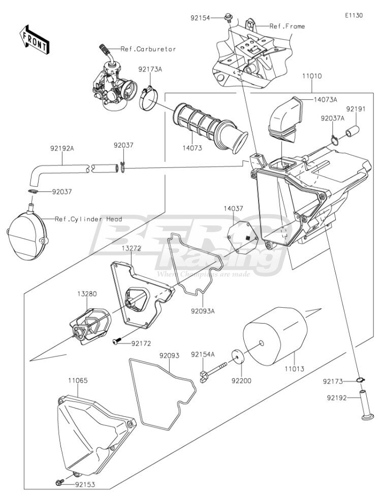 FILTER-ASSY-AIR,F.BLACK