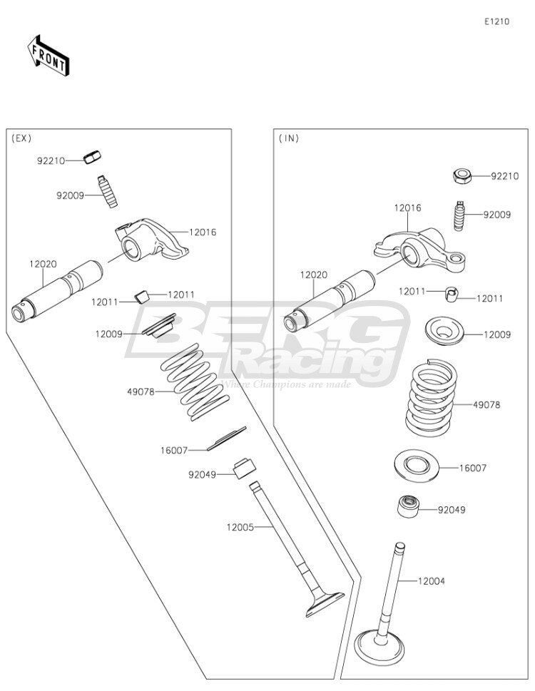 RETAINER-VALVE SPRING