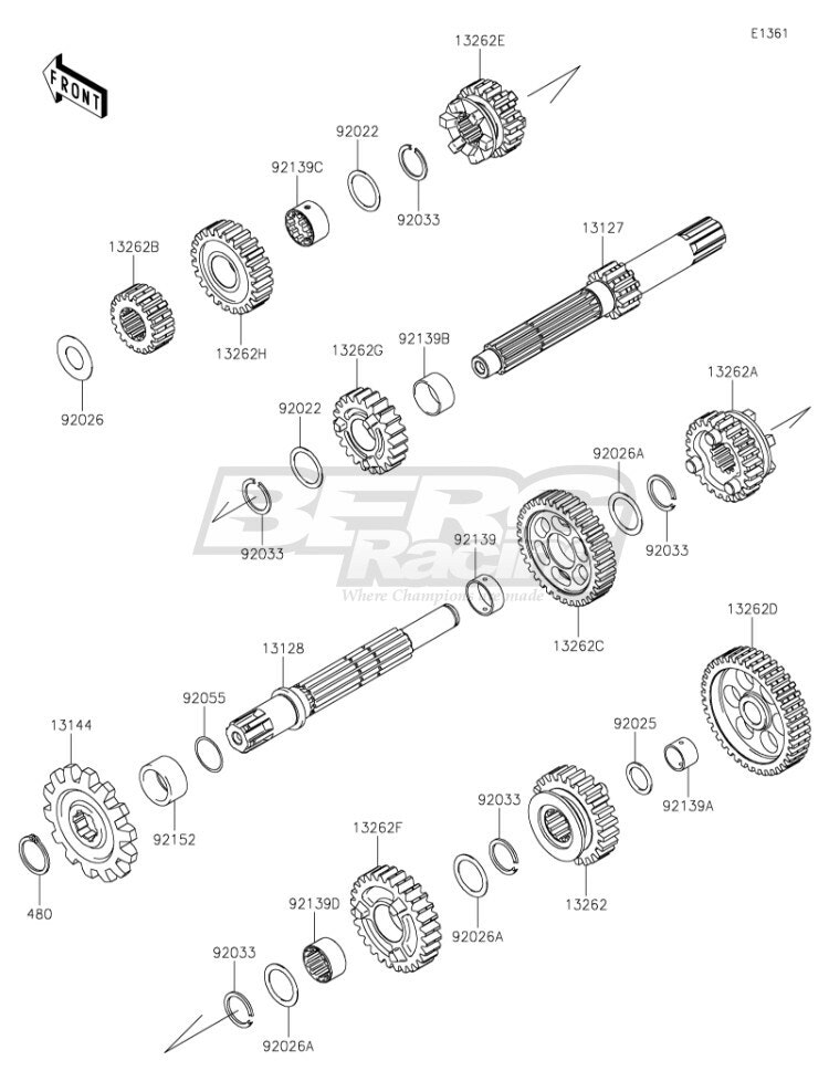 GEAR,INPUT 5TH,24T