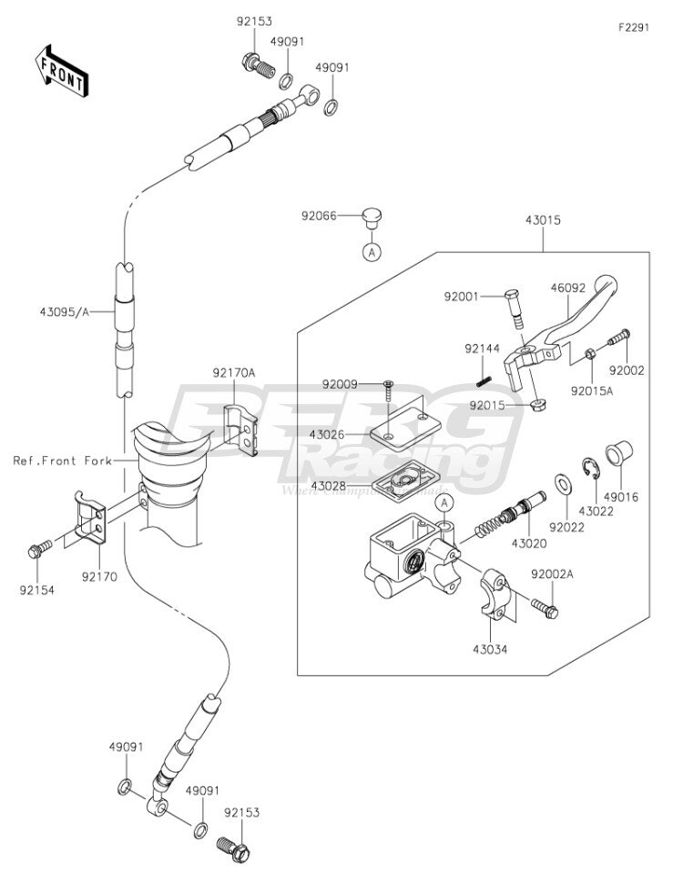 HOSE-BRAKE,FR