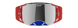 X-brand EKS Lucid crossglasögon, Röd/vit/blå